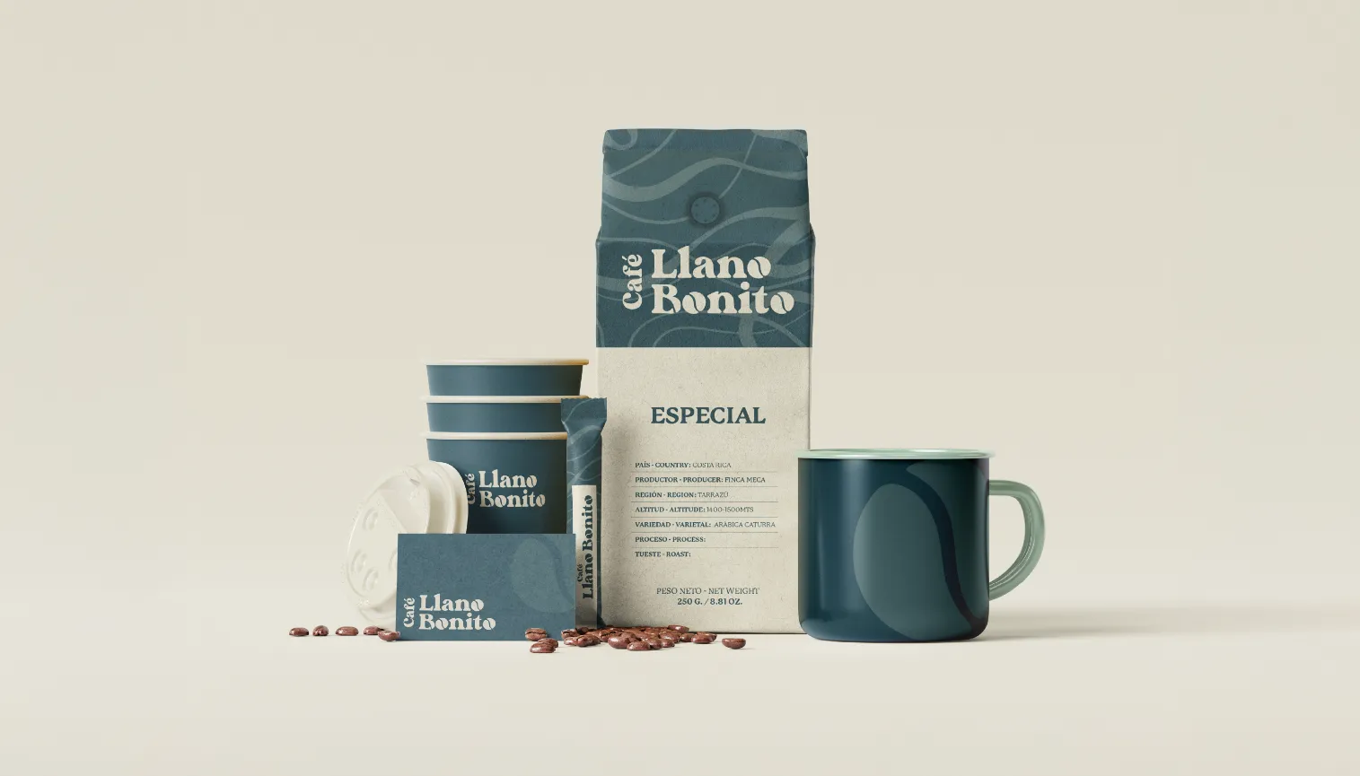 Cafe Llano Bonito creacion marca costa rica