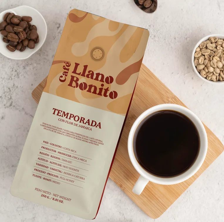 Cafe Llano Bonito marca costa rica