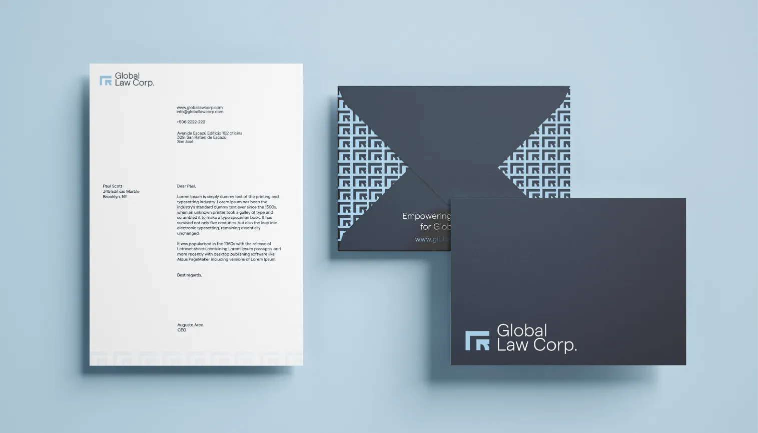 Global Law Corp papeleria costa rica